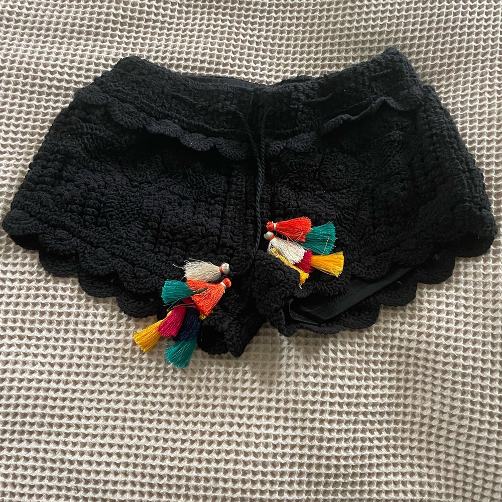 Surf Gypsy Crochet Shorts